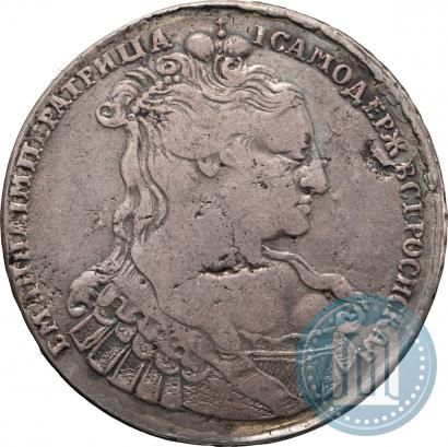 Фото Полтина 1734 года  "Тип 1734 года"