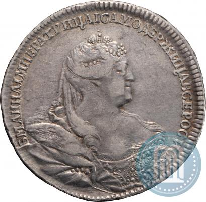 Фото Полтина 1737 года  "Московский тип"