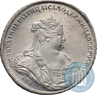 Picture 1 rouble 1738 year СПБ "Petersburg type"