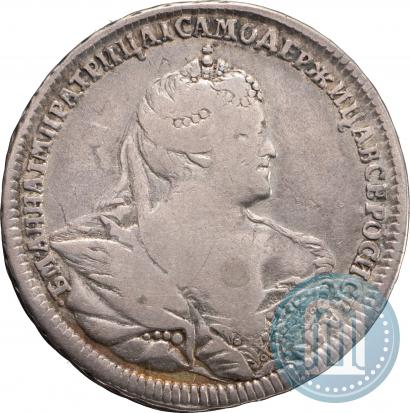 Фото Полтина 1739 года  "Московский тип"