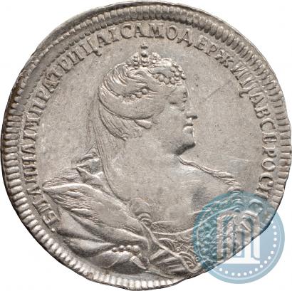 Фото Полтина 1739 года  "Московский тип"