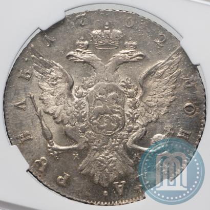 Picture 1 rouble 1762 year СПБ-НК 