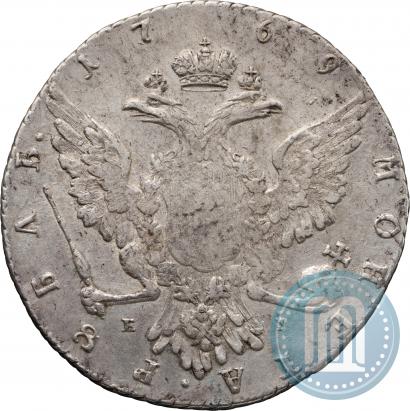 Фото 1 рубль 1769 года ММД-EI 