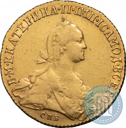 Фото 10 рублей 1776 года СПБ 