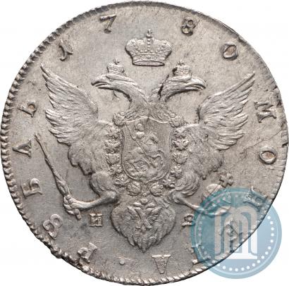 Picture 1 rouble 1780 year СПБ-ИЗ 