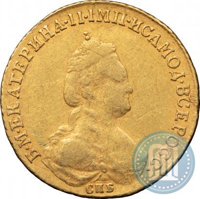 Picture 5 roubles 1784 year СПБ 