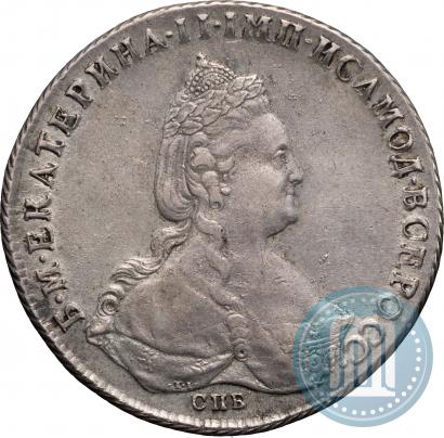Picture 1 rouble 1787 year СПБ-ЯА 