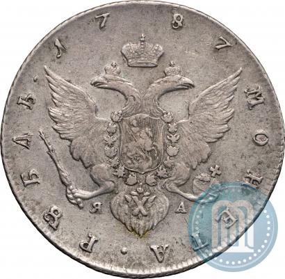 Picture 1 rouble 1787 year СПБ-ЯА 