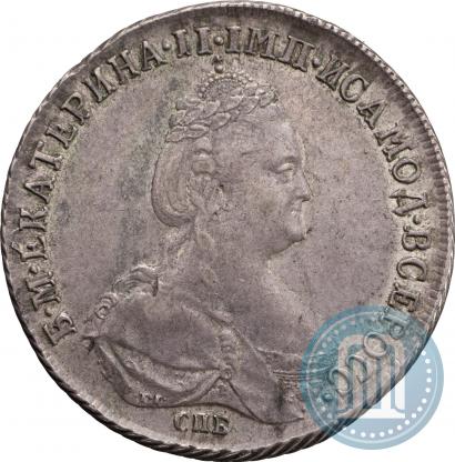Фото Полтина 1787 года СПБ-ЯА 