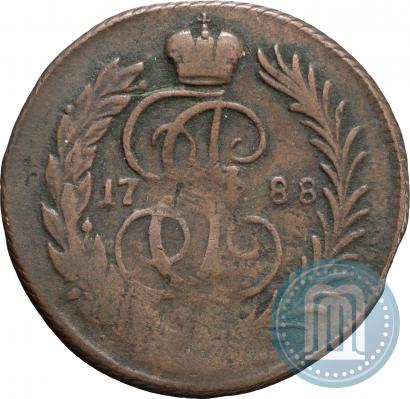 Picture 1 kopeck 1788 year  