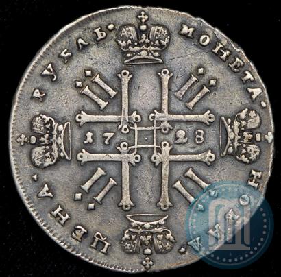 Picture 1 rouble 1728 year  "Type of 1727"
