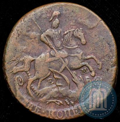 Фото 2 копейки 1766 года ЕМ 