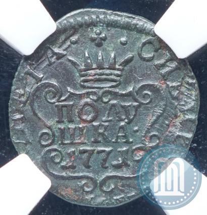 Фото Полушка 1771 года КМ 