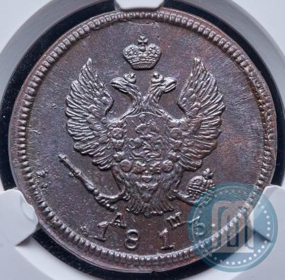 Фото 2 копейки 1813 года КМ-АМ 