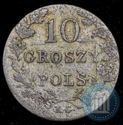 Picture 10 groszy 1831 year KG "Polish uprising"