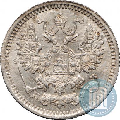Фото 5 копеек 1881 года СПБ-НФ 