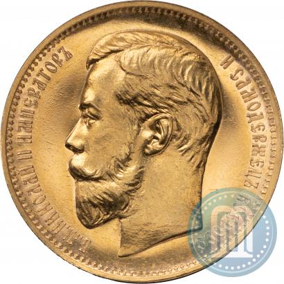 Picture 37,5 roubles - 100 francs 1902 year (*) 