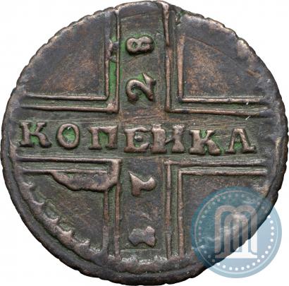 Picture 1 kopeck 1728 year МОСКВА 