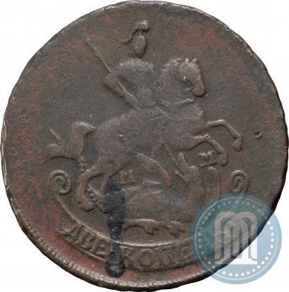 Фото 2 копейки 1766 года ММ 