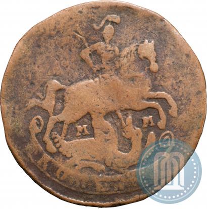 Picture 1 kopeck 1766 year ММ 