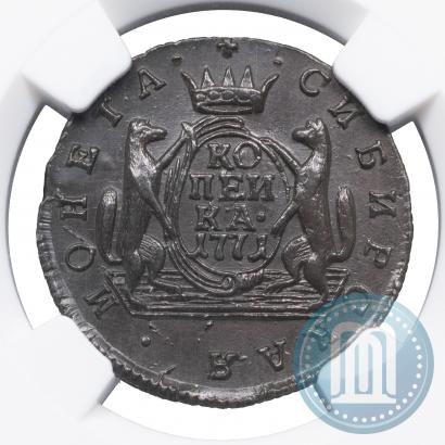Picture 1 kopeck 1771 year КМ 