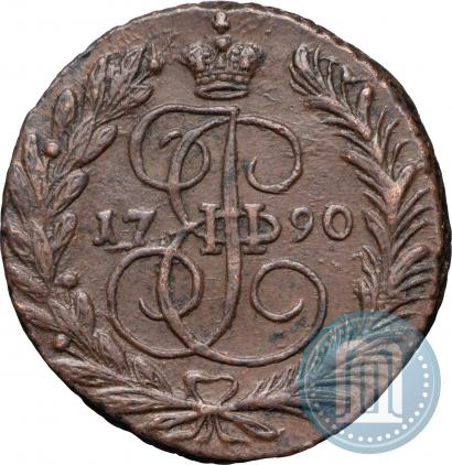 Picture 2 kopecks 1790 year ЕМ 