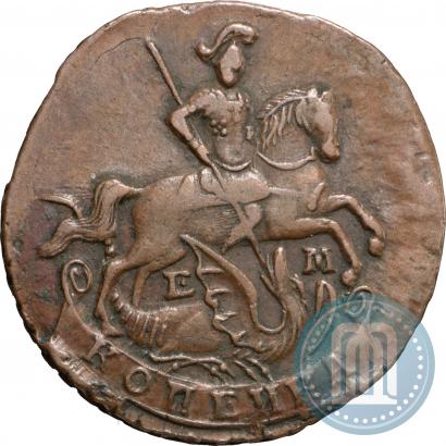 Picture 1 kopeck 1795 year ЕМ 