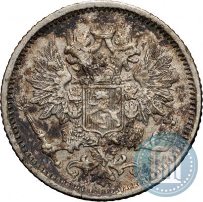 Picture 25 pennia 1872 year S 