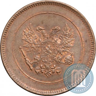 Picture 5 pennia 1917 year  