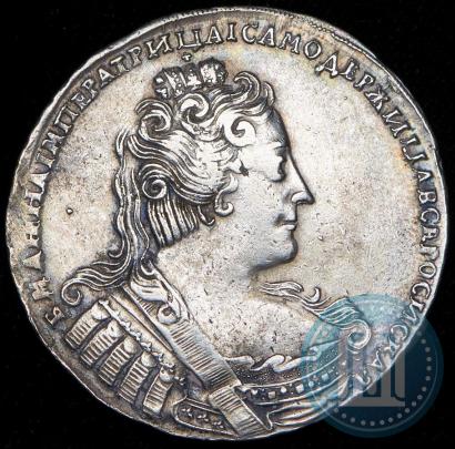 Picture 1 rouble 1733 year  