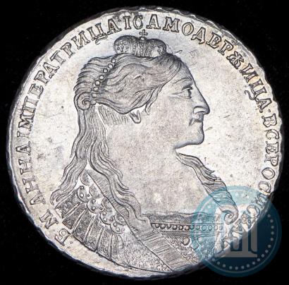 Фото 1 рубль 1735 года  