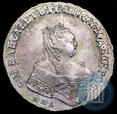 Picture 1 rouble 1751 year ММД 