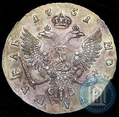 Picture 1 rouble 1751 year ММД 