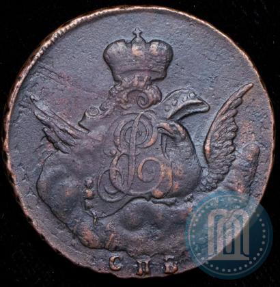 Фото 1 копейка 1755 года СПБ 
