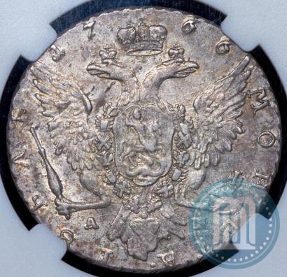 Picture 1 rouble 1766 year СПБ-АШ 