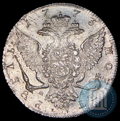 Фото 1 рубль 1773 года СПБ-ФЛ 