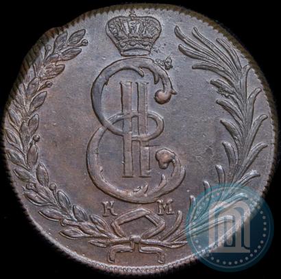 Фото 10 копеек 1779 года КМ 
