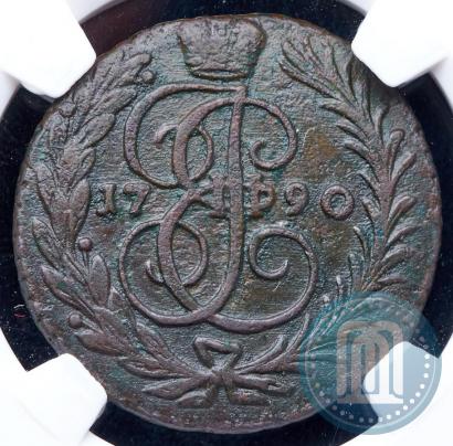 Picture 1 kopeck 1790 year  