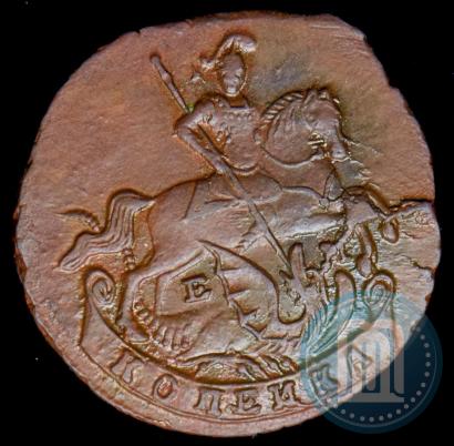 Picture 1 kopeck 1795 year ЕМ 