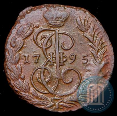 Picture 1 kopeck 1795 year ЕМ 
