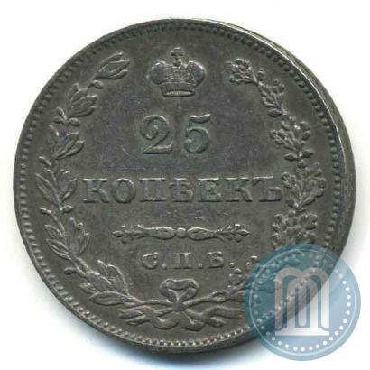 Picture 25 kopecks 1827 year СПБ-НГ 