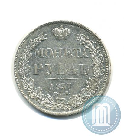 Фото 1 рубль 1837 года СПБ-НГ 