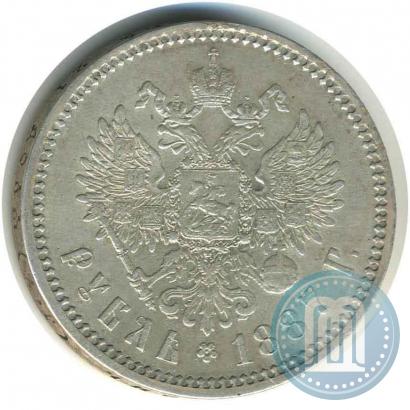 Фото 1 рубль 1887 года (АГ) 