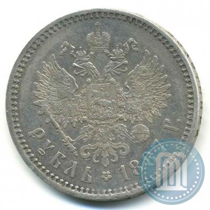 Picture 1 rouble 1887 year (АГ) 