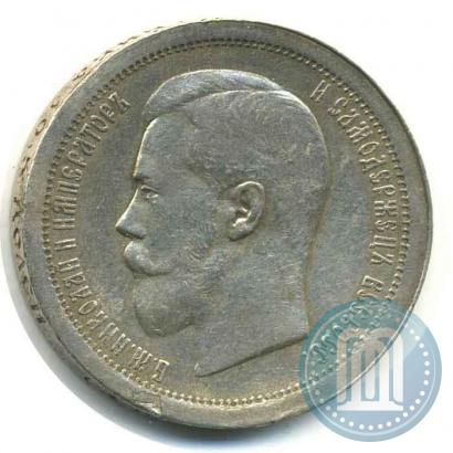 Picture 50 kopecks 1895 year (АГ) 