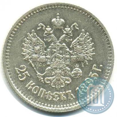 Picture 25 kopecks 1895 year  