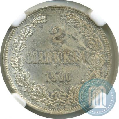 Picture 2 markkaa 1906 year L 