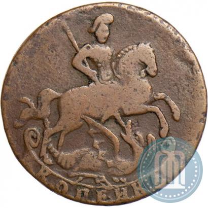 Фото 1 копейка 1758 года  