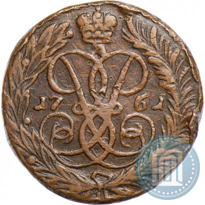 Picture 2 kopecks 1761 year  "Nominal under St. George"