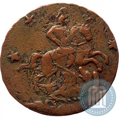 Picture 4 kopecks 1762 year  